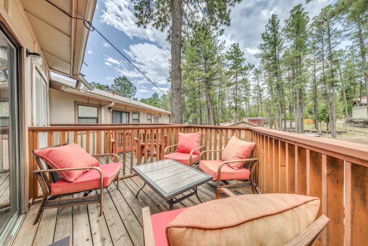 Ruidoso Home With Balcony About 16 Mi To Ski Apache! Esterno foto